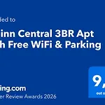 דירה 3br With Free Wifi & Parking